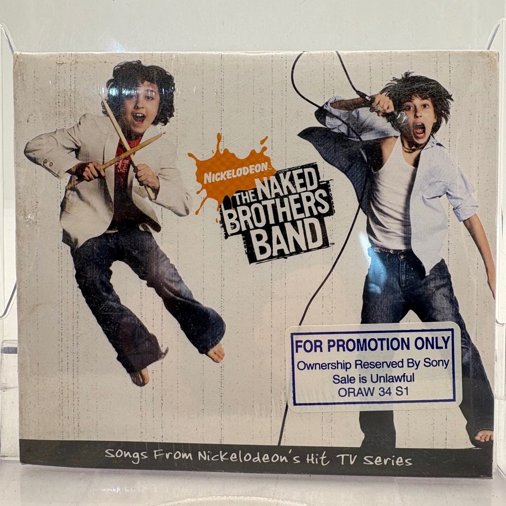 Nickelodeon The Naked Brothers CD Soundtrack Promo Sealed 2007 Nat Alex Wolff